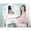 Artiss Dressing Table with Mirror - White Carousel 6