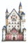 xRavensburger Neuschwanstein Castle 3D Puzzle 216pc Carousel 3