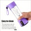 New arrive! Portable Home Blender Mixer 4 Blades ElectricUSB - purple #DF208 Carousel 4