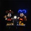Lego Mickey Mouse & Minnie Mouse Buildable Characters 43179 light kit Carousel 1