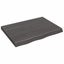 Table Top Dark Grey 80x60x6 Cm Treated Solid Wood Oak Toplaxa Carousel 8