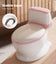 Bopeep Potty Training Seat Kids Safety Toilet Trainer Toddler Non-Slip Pink Carousel 9