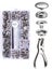 240pcs 15mm Canvas Snap Kit -Marine Grade Snap Fastener Stainless Carousel 7