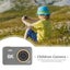 8K Kids Digital Camera Dual Lens 8MP UHD Photography Video Camera 2.4 Inch Carousel 3