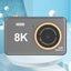 8K Kids Digital Camera Dual Lens 8MP UHD Photography Video Camera 2.4 Inch Carousel 4