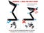 Aluminum Alloy Laptop Table Folding Stand With Dual Cooling Fans For Bed Desk Carousel 7