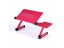 1 Pc Pack Foldable Lapdesk Laptop Table With Air Hole Aluminum Alloy Bracket Carousel 4