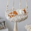 Bohemian Woven Cat Hammock Pet Puppy Swing Hammock Cat Accessories Carousel 2