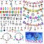 112Pcs DIY Charm Jewelry Beads Crafts Bracelet Making Kit Gifts NEW Carousel 1