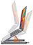 mbeat Stage P5 Portable Laptop Stand with USB-C Docking Station Carousel 3