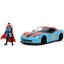 Jada 32115 1/24 2006 Chevrolet Corvette Z06 w/Doctor Strange Figurine - Marve... Carousel 1