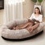 PETSWOL: Human-Size Dog Bed (134×90×26cm) Carousel 4