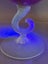 Labeled 1950s Empoli Italy Opaline Glass Vase "Lavorazione a mano" Carousel 12