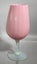 Labeled 1950s Empoli Italy Opaline Glass Vase "Lavorazione a mano" Carousel 3