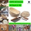 Sour Dough Proofing Basket Kit - Round Circle Banneton Bowl Carousel 8