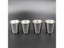 12pcs Stainless Coffee Spirits Glasses Portable Drinking Tumbler With Sauce Carousel 5