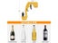 Champagne Wine Beer Gun Sprayer Squirt Gun Bottle Vacuum Stopper Shoot Drinking Carousel 7