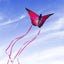 Beautiful Butterfly Kites Red Crystal Butterfly Kites with 100m Kite String C... Carousel 3