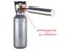 Soda Bottle Cylinder Convert Kit Brass Adapter For Refill Co2 Gas Soda Carousel 7