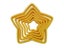 6pcs/set Christmas Tree Cookie Cutter Mold Five-pointed Star Shape Cake Cookie Carousel 4