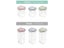 WBBOOMING Healthy Plastic Box Food Storage Box Storage Tank Airtight Plastic Carousel 8