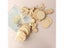 1cm-10cm Natural Pine Round Unfinished Wood Slices For Wood Craft Ornament Carousel 5