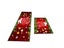 2Pcs 50x80cm + 50x120cm Christmas Kitchen Floor Mat Set Indoor Doormat - Style 4 Carousel 2