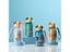 GIANXI Kids Water Sippy Cup With Straw Cartoon Leakproof Water Bottles Outdoor Carousel 6