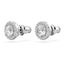 Swarovski Constella Stud Earrings Pavé w / Rhodium Plate Carousel 5