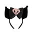 NEW Kawaii Sanrioed Kuromi Plush Hair Accessories Hairband Headband Cosplay Carousel 3