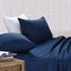 Cotton Rich Flat & Fitted Sheet Set - Deep Blue Carousel 3