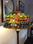 $1 reserve - Broken Large 46cm shade New Design Handmade Tiffany Pendant Light Carousel 7