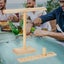 Throwing Hook and Ring Interactive Wooden Toss Game Carousel 5