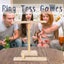 Throwing Hook and Ring Interactive Wooden Toss Game Carousel 8
