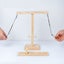 Throwing Hook and Ring Interactive Wooden Toss Game Carousel 10