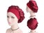 Women's Satin Night Hair Cap Solid Sleeping Hat Sleep Care Bonnet Carousel 4