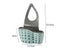 Home Storage Kitchen Sink Drain Basket Soap Sponge Shelf Carousel 8
