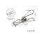 20 Pcs Windproof Stainless Steel Metal Clothespins For Clothes Towels Socks Carousel 6
