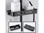 Bathroom Shower Storage Rack Organizer No Drilling Lifting Rod Shower Head Carousel 5