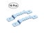 10PCS Double Hole Hanging Picture Painting Mirror Frame Saw Tooth Hook Hanger Carousel 1