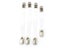 4pcs Ironing Board Cover Clip Fasteners Elastic Brace Ties Straps Carousel 1