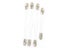 4pcs Ironing Board Cover Clip Fasteners Elastic Brace Ties Straps Carousel 5