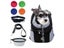 Pet Dog Carrier Bag Carrier For Dogs Backpack Out Double Shoulder Portable Carousel 7