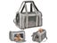 Dog Carrier Bag Soft Side Backpack Cat Pet Carriers Dog Travel Bags Airline Carousel 2
