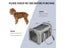 Dog Carrier Bag Soft Side Backpack Cat Pet Carriers Dog Travel Bags Airline Carousel 4