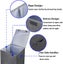 100L Collapsible Laundry Hamper with Handles Carousel 4