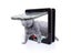 Smart Pet Door 4 Way Locking Security Lock ABS Plastic Dog Cat Flap Door Carousel 6