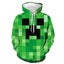 3D printing minecraft spider-man kids hoodie clothes Carousel 9