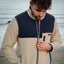Bleubird Polar Full Zip Sherpa Pullover Fleece Top - Beige - M Carousel 4