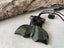Lashed Greenstone Nephrite Jade Whale Tail Large Size nz060 Carousel 1